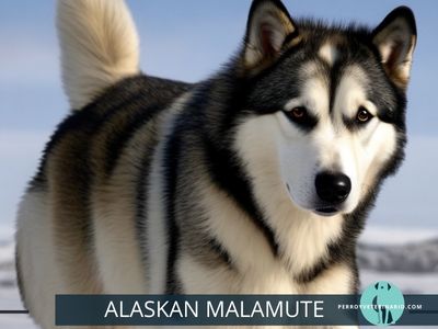 Los Alaskan Malamute raza de perro